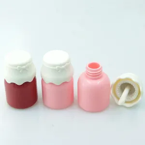 Speicherflaschen 8ml Kosmetische Verpackung Material Lipglasur Röhrchen Verkäufe Customized Cute Mini Gloss leer