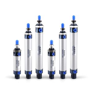 Serie MAL Mini Pneumatic Air Cilinder 16mm 20mm 25mm da 32 mm foro da 25 mm - 300 mm Scate a doppia recitazione in lega di alluminio singolo asta