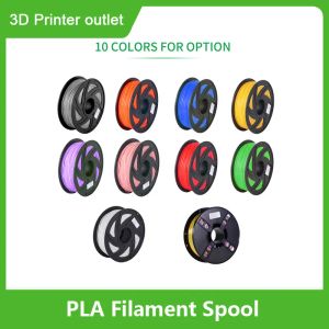PLA 3D-Druckerfilament umweltfreundliche Druckverbrauchsmaterialien 1,75 mm Durchmesser 1 kg (2,2 lbs) Spool-Dimensionsgenauigkeit +/- 0,05 mm