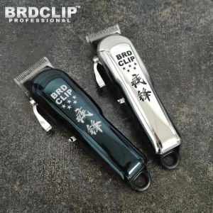 Trimmers Brdclip W50 New Professional Oil Head Gradient Electric Men's Hair Clipper 2200MAHバッテリー7300RPM高速ヘアサロントリマー