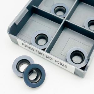 Milling CNC torneira rpmw1003 mo iC928 Inserções de carboneto de carboneto Round Proces Steel Tools RPMW 1003 Corte interno de metal de máquina