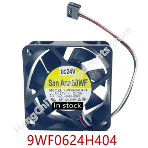 パッドオリジナルの新しい100％作業SANACE60WF A90L00010581 9WF0624H404 6025 24V 0.15A FANUC CNC Machine Tool Cooling Fan