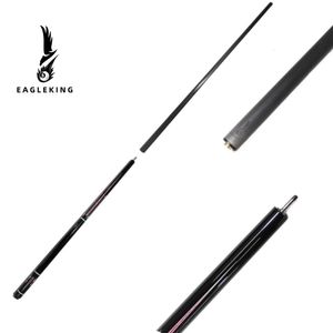 Biljard Cue Carbon Fiber Shaft 1/2 Split Cue Tech Wood Pool 12.9mm Tips Size Black Technology Carbon Fiber Pool Cue 240328