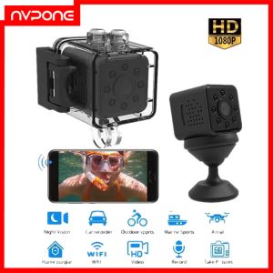 Kameror Mini Camera HD WiFi Action Camera 1080p Wide Vinle Camera Waterproof Mini Camcorder Video Sport Micro Camcorders SQ11 SQ23