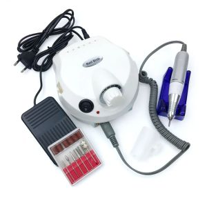 Exercícios 30000rpm Máquina de perfuração de unhas elétricas Conjunto de máquina de manicure elétrica Kit de pedicure de acessórios Bit Ferramentas de unhas de unhas de unhas