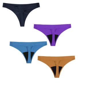 4 Camadas calcinhas menstruais Incontinência à prova de vazamento Famicheer BSCI Organic Cotton Bikini Womens Underwear 100