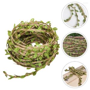 Decorative Flowers Faux Plant Pendant Wall Hanging Rattan Greenery Artificial Outdoor Decor Silk Cloth Garden Vines Outdoors