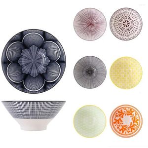 Skålar nordisk stil japansk ris diskmasker