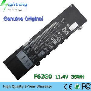 Batterien Neue echte Original F62G0 11.4V 38WH Laptop -Batterie für Dell Inspiron 13 7000 2in1 7373 7386 7370 7380 5370 RPJC3