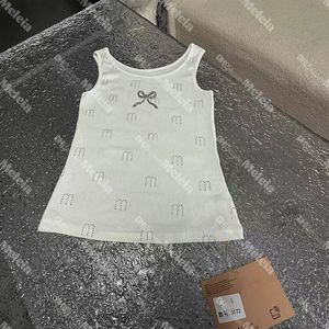 Kadın yelek yoga tees mektup rhinestone tank üstleri örme kırpılmış üst ile bow bayan spor üstleri singlet