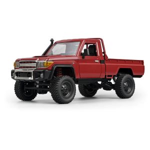 New Mn82 1:12 Full Scale Pick Up Truck 2.4g 4wd Off-road Crawler Rc Car Controllable Headlights Remote Control Toy Model Gift