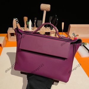 10a 2424 Mini kobiety na ramiona prawdziwa moda torba na zakupy pasek TOTE TOTE TORSE TORDBAG Cała ręcznie robiona luksusowa torba na torbę klasyczną designerską torbę oryginalną skórę Togo 21