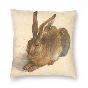 Pillow Cute Hare Case Decoration Pattern Cover Throw For Living Room Double-sided Printing