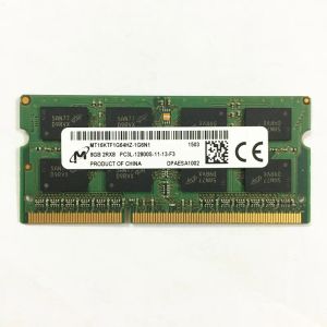 Rams Micron DDR3 RAMS 8GB 2RX8 PC3L12800S11 DDR3 8GB 1600 MHz 1,35 V Pamięć laptopa 204pin