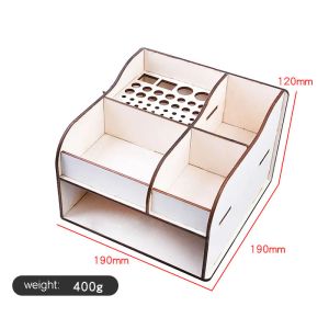 Model Fain Rack Stand Pigment Atraker Holder Organizer wielowarstwowy stojak na pigment wykwintne wygodne uchwyty na narzędzia DIY Pigments półka