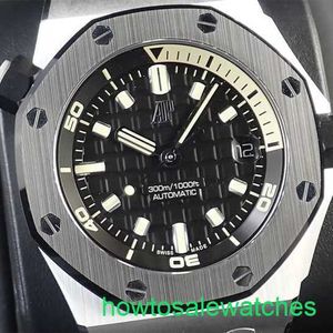 AP Функциональные запястья Watch Royal Oak Series серия 42 мм DIA 18K Platinum Precision Steel Automatic Mechanical Mens Watch Luxury Watch 15720cn