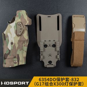 G17+X300 lighting fixture protective cover ALS quick disassembly, waist binding, leg binding tactical quick pull out