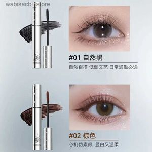 Mascara Piara Mascara Waterproof Long Lastning Curl Non Smudge Natural Brown Syealash Primer Maquillaje Mascara Cosmetic L49