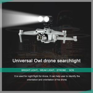 Drones Drone Universal Owl Drone Searchlight Bright Light Weak Light Strobe SOS Expansion kit Fill light Flash For Drone Accessories