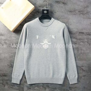 2023 Male Designer L Sweater Pullover Mens Hoodie Long Sleeve Knit Sweater Plaid Embroidery Printed Letter Mens Clothing Winter Size M-3XL #fy03