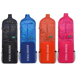Full-Zip Yoga Mat Carrier Bag with Zipper Pocket/Mesh Pocket/Handle Portable Yoga Handbag for Yoga Pilates/Workout/Dancing/Gym