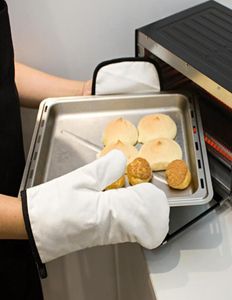 DHL50SETS Oven Mitts sublimação Diy Branco em branco Bakeware Bakeware Mitts para cozinha cozinha Baking8670099