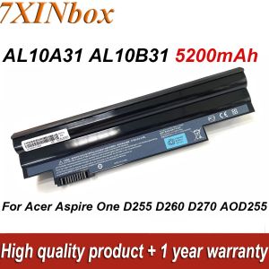 バッテリーラップトップバッテリーAL10A31 AL10B31 11.1V 5200MAH for Acer Aspire One D255E D255 D260 D270 AOD255 AOD260 AOD257 522 722シリーズ