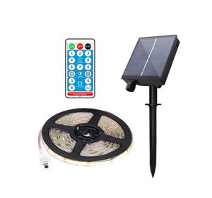 Solar LED Strip Light Flexible Strip Fairy Light Multicolor LED Outdoor und Innenräume wasserdichte IP65 Garden Deco6716332