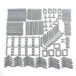 150pcs 400pcs Building Buildings MOC Model di ricambio Modello Bricks Cars Tank Vehicles Guns Elicopter Accessorio