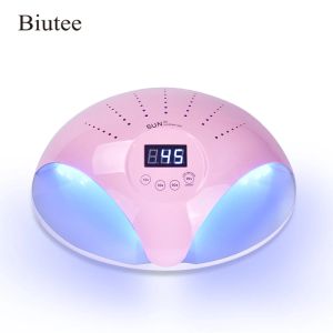 Kurutucular Buitee LED lamba tırnak kurutucu LEDS UV Jel Oje'yi Türbmek İçin Tırnak Lambası Sensör LCD Ekran Sensör Akıllı Sıcaklık Kontrolü