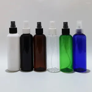 Storage Bottles 30pcs 200ml Empty Fine Mist Spray Black Plastic Good Sprayer Perfume Travel Liquid Soap Cosmetic Packaging
