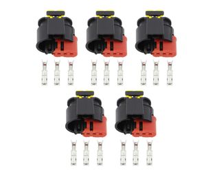 5 Sets 3 Pin DJ7031C1521 Waterproof Automotive Wire Connector Sealed Sensor FuelDiesel Injector Ignition coil Connector3025292