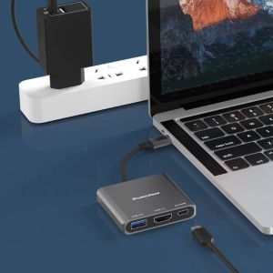 Станции Typec Dock Station hdmicaMabible2.0 4K 60 Гц Расширение PD USB3.0 3 в 1 концентраторе для монитора телевизора