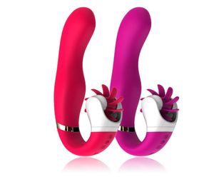 Masturbation Rotating Electric Lick Tongue Massage Orgasm Vibrator Clitoris Stimulation Roller Vibrator Sex Toys For Women OOC3472187