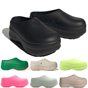 Outdoor -Hausschuhe Adifom Stan Smith Mule Schuhe Plattform Strand Sandalen Frauen Pantoffeln Gleitschützen Mode Core Black Wonder Taupe Clear Pink mit Kasten