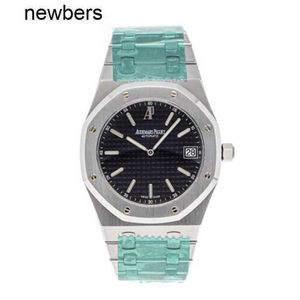 Men AudemPigut Aps Factory Watch Swiss Movement Royal Oak Jumbo Thin Automatic Steel Watch 15202ST.OO.0944ST.02KNZ3