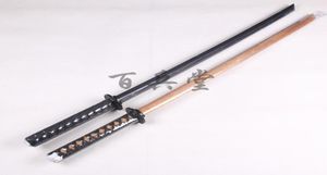 Esprimi di buona qualità Kendo Shinai Bokken Wooden Sword Kife Tsuba Katana Nihontou Fencing Training Cosplay Cos Training Sword4113263