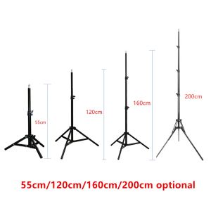 Stativ 55/120/160/200 cm Optionales Fotografiestativ -Lichtständer für Yongnuo Godox Viltrox LED Video Light Softbox Hintergrundringlampe