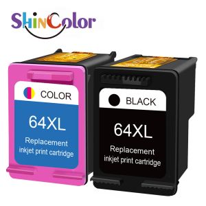 Shincolor HP64 XL 64XLプレミアム色再製造インクジェットインクカートリッジHP Envy写真6220 6222 7120 7130プリンター