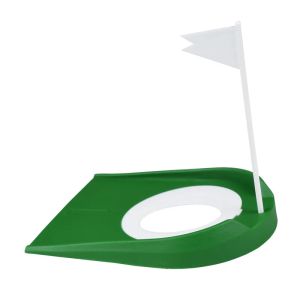 屋内の屋外練習訓練エイズオフィスミニパットホールゴルフパッティングエイズ用の穴と旗のあるゴルフパッティングカップ