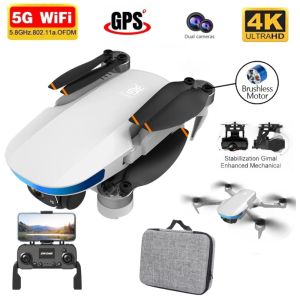 Drones S6S Mini 3 Pro Drone 4K Profissional GPS 5km 4K Drones HD Câmera Quadcopter com câmera Motor sem escova 360 Evitação de obstáculos