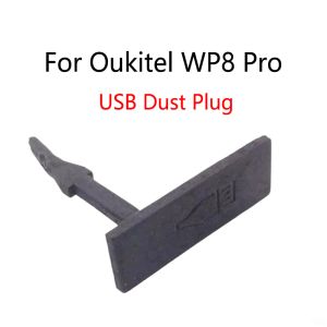 Original för Oukitel WP8 Pro Type-C-laddning Plug USB-laddningsportskydd täcker hörlurdammkontakt