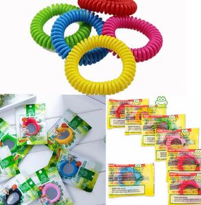 Protezione da insetti per insetti di braccialetto repellente per zanzare per bambini adulti Outdoor Anti Mosquito Bracciale LJJK21971921386