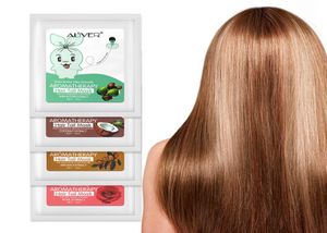 Aliver Dampfhaarschwanzmaske Rose Kokosnuss -Sheabutterextrakt feuchtes nahrhaftes Haar Conditioner für trocken beschädigte Haare 6pc7961099
