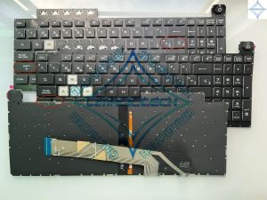 Klavyeler Yeni FX506 SP ASUS TUF GAMING F15 FA506 FA506Q TUF506 TUF706 F17 FX706 FX706LI Klavye için