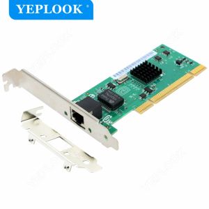 Cards PCI 10/100/1000 Мбит/с RJ45 Gigabit Network Card Бесспроизводительные адаптерные адаптерные адаптерные адаптеры Card 8390MT Intel 82540 Чипсет