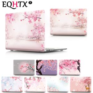 Obudowa laptopa dla Apple MacBook M1 M2 Chip Air Pro Retina 11 12 13 15, Touch Bar ID 13.6,14.2,16,2 cali Flowed Cover Case