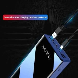 2024NEW 100000mah USB Fast Charging Power Supply LED Display Portable Mobile Phone Tablet ExternalBattery Charging SourceBattery