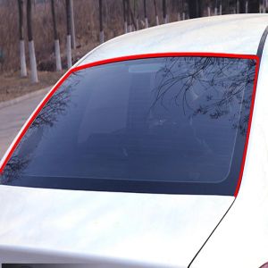 Araba Penceresi Kenar ön cam çatı kauçuk sızdırmazlık şerit çıkartması BMW E46 E39 E90 E60 F30 Peugeot 206 307 308 207 Chevrolet Cruze