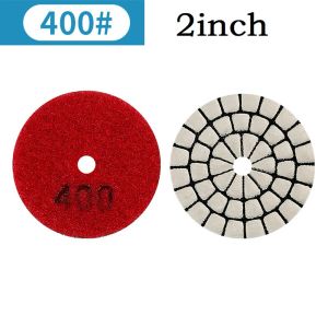 Hållbara elverktygstillbehör Polering Pad Dry Polishing Pad Flexible Grit 50 - Grit 3000 For Granite Marble